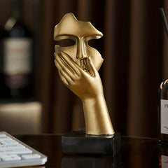 Modern Abstract Thinker Statue Home Decor Collectible Figurine