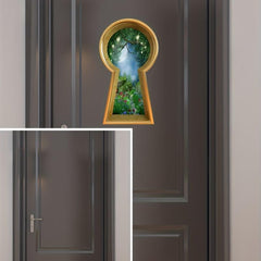 3D Fantasy Wonderland Wall Sticker