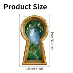 3D Fantasy Wonderland Wall Sticker