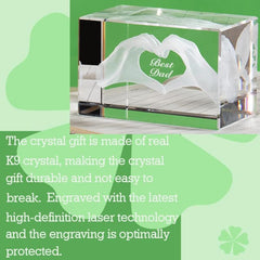 3D Crystal For Dad Dad Birthday Dad Men Husband Grandpa Dad Novelty Gift