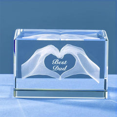 3D Crystal For Dad Dad Birthday Dad Men Husband Grandpa Dad Novelty Gift