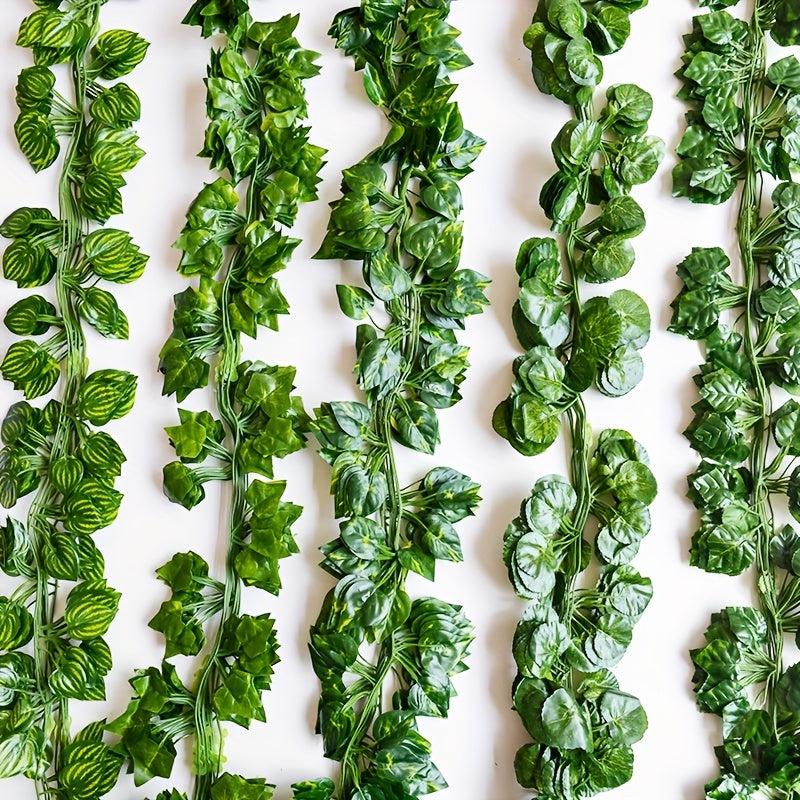 Artificial Greenery Plant Vine Hanging Plants for Home Room Garden Wedding