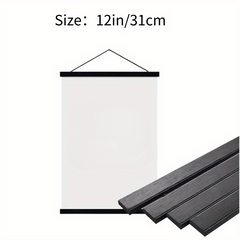Wooden Magnetic Picture Frame for Wall Art Decor