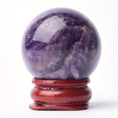 Lapis Lazuli Crystal 30mm Sphere Healing Stone Home Decor