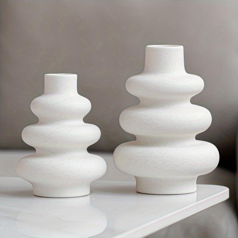 Ceramic Vase Modern Dried Flower Vase Pampas Flower Vase Boho Home Decor