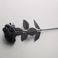 10pcs Gothic Rose Flower Bouquet Silk Simulation for Halloween