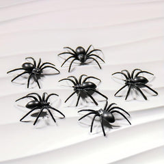 6Pcs Halloween Spider Insect Model Cosplay Prank Funny Toys