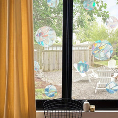 10pcs Rainbow Window Mirror Stickers for Home Decor