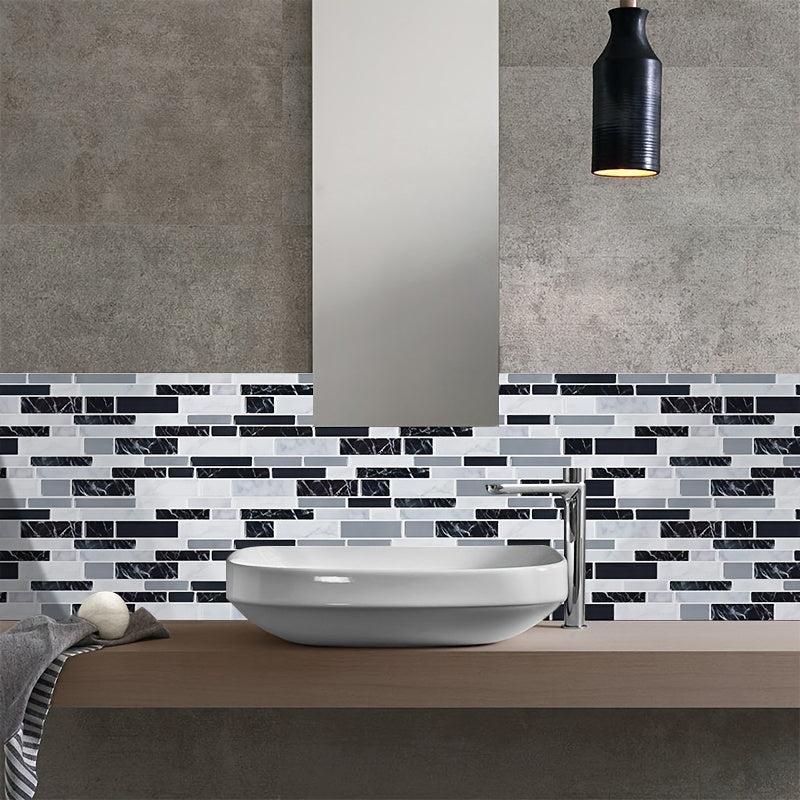 12pcs Kitchen Tile Sticker Bathroom Wall Home Decor