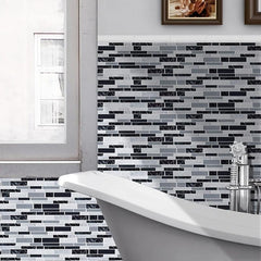 12pcs Kitchen Tile Sticker Bathroom Wall Home Decor