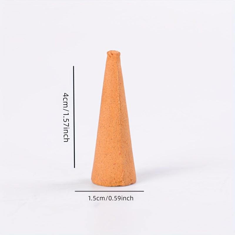Temple Incense Cones Sandalwood Rose Lemon Fragrance Bulk Gift