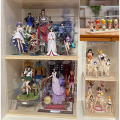 Solid Wood Base Display Box with Acrylic Alternative