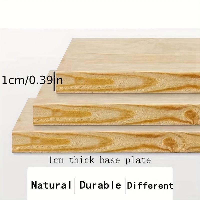 Solid Wood Base Display Box with Acrylic Alternative