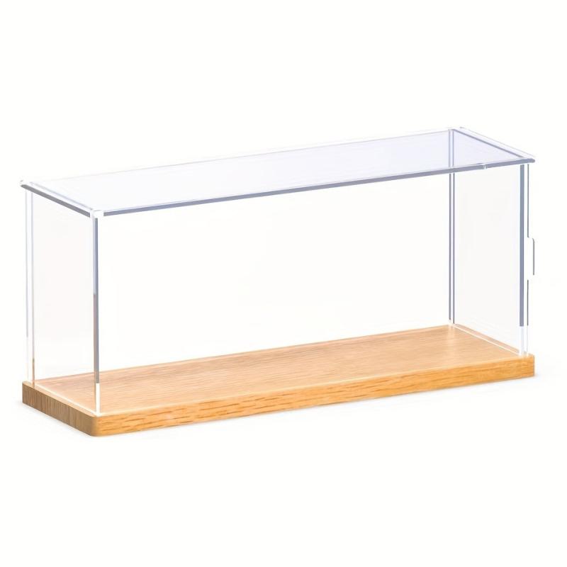 Solid Wood Base Display Box with Acrylic Alternative