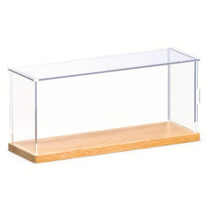 Solid Wood Base Display Box with Acrylic Alternative