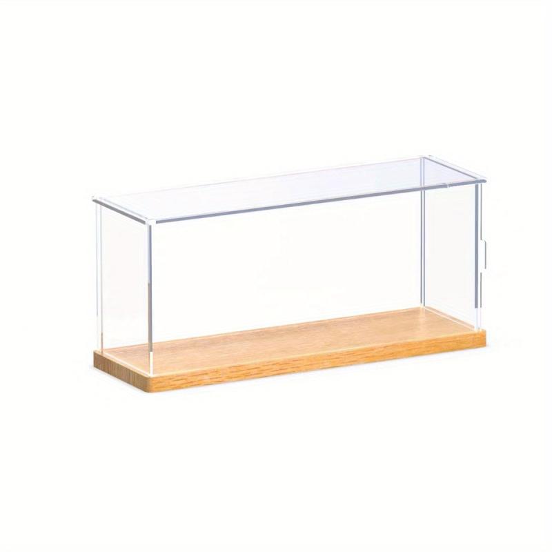 Solid Wood Base Display Box with Acrylic Alternative