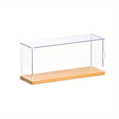 Solid Wood Base Display Box with Acrylic Alternative