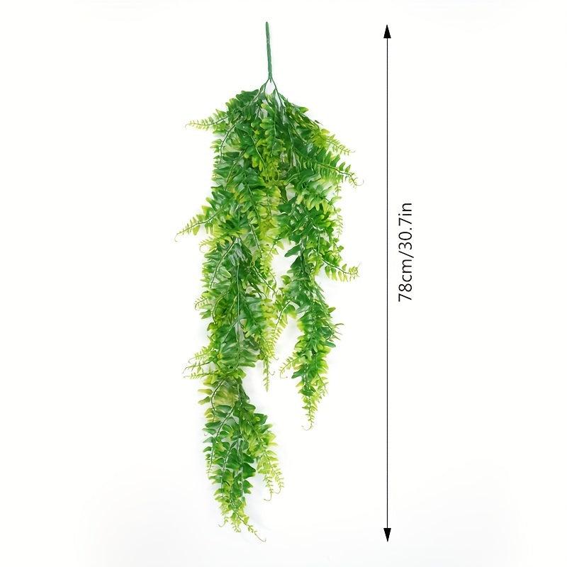 3pcs Reptile Plants Terrarium Hanging Vines Artificial Leaves