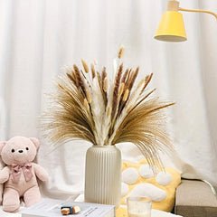 120pcs Dried Reed Decorations Bohemian Wedding Party Decoration
