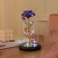 Light Up Red Rose Flower Gift for Mom - Perfect Birthday Christmas Mother's Day