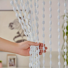 1pc Thick Wool Ball Rope Curtain Lantern Curtain Decorative Partition Curtain