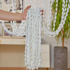 1pc Thick Wool Ball Rope Curtain Lantern Curtain Decorative Partition Curtain