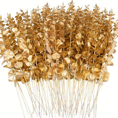 12pcs Artificial Eucalyptus Leaves Stems for Home Decor