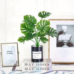 Turtle Backed Bamboo Artificial Flowers for Home Decor