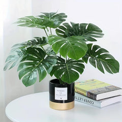 Turtle Backed Bamboo Artificial Flowers for Home Decor