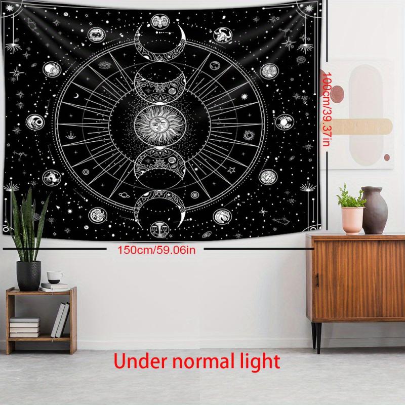 Sun Moon Horoscope Home Decor Tapestry Wall Decor