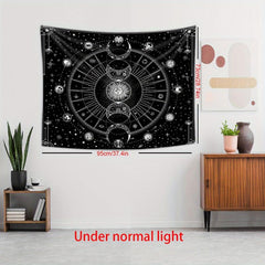 Sun Moon Horoscope Home Decor Tapestry Wall Decor