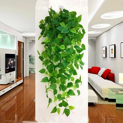 2pcs Hanging Ivy Leaves 3.3ft Artificial Plants Indoor Outdoor Decor