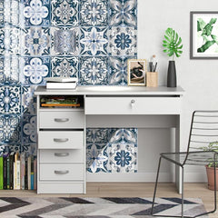10pcs Vinyl Tile Stickers European Bathroom Backsplash Removable Wall Decals