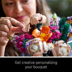 Artificial Flower Bouquet Set with Roses for Home Decor