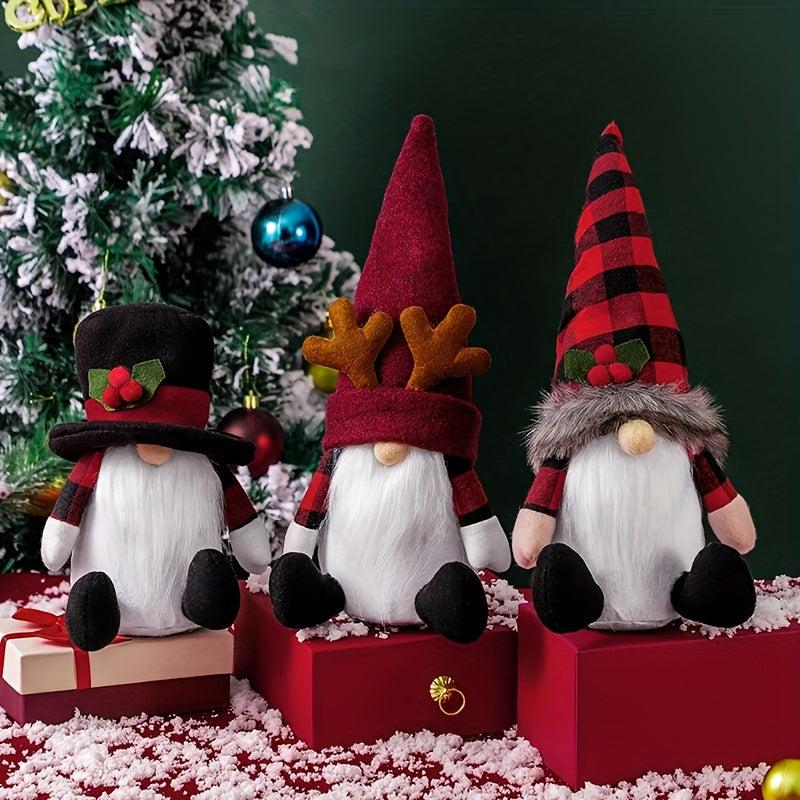 Christmas Faceless Old Man Doll Decoration Home Decor