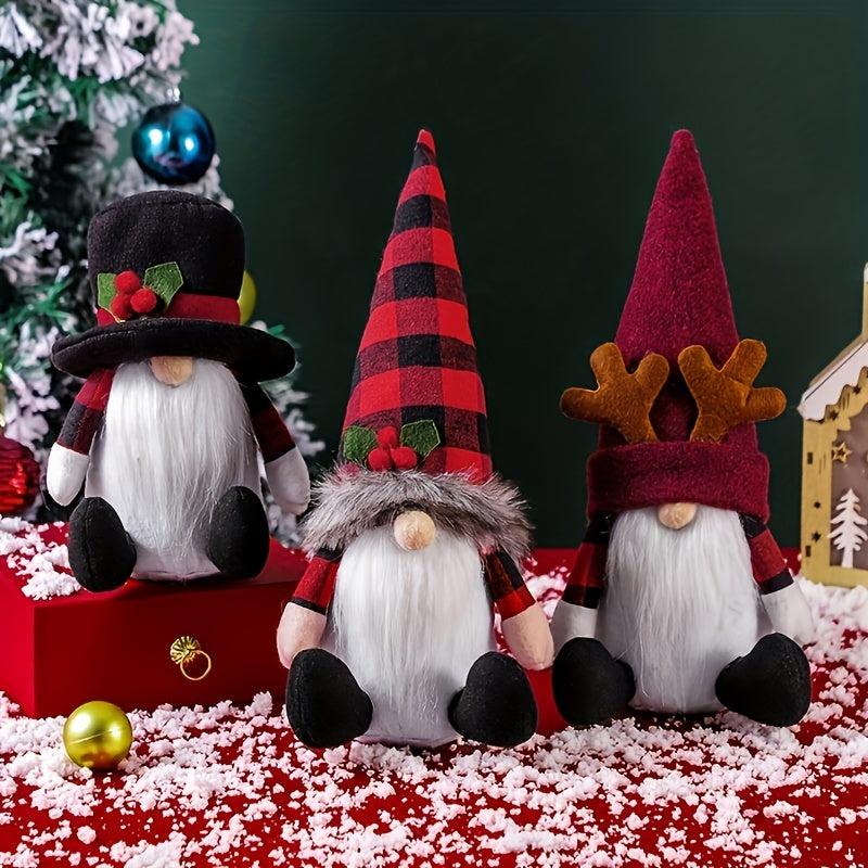 Christmas Faceless Old Man Doll Decoration Home Decor