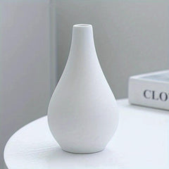Modern Rustic Farmhouse Ceramic Vase for Pampas Grass and Dried Flowers