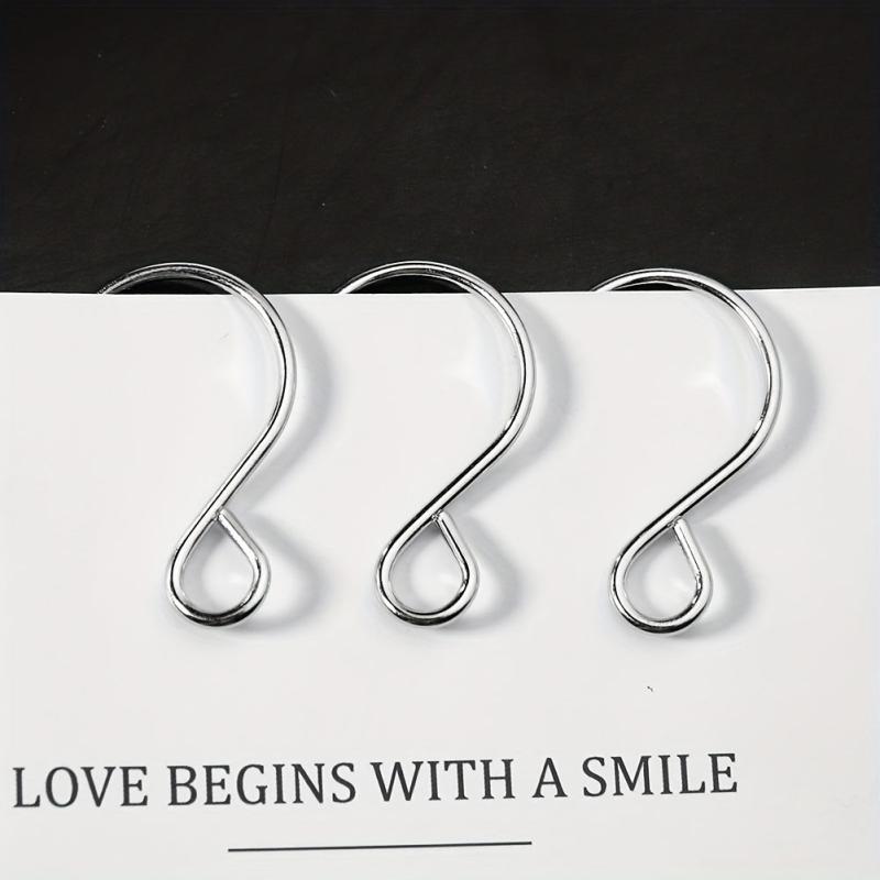 20pcs S Shape Hooks Multifunctional Metal Hooks for DIY Wall Decor