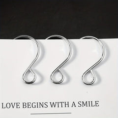 20pcs S Shape Hooks Multifunctional Metal Hooks for DIY Wall Decor