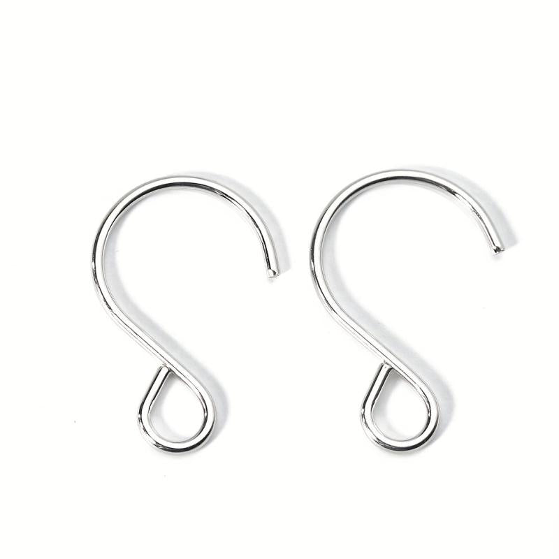 20pcs S Shape Hooks Multifunctional Metal Hooks for DIY Wall Decor