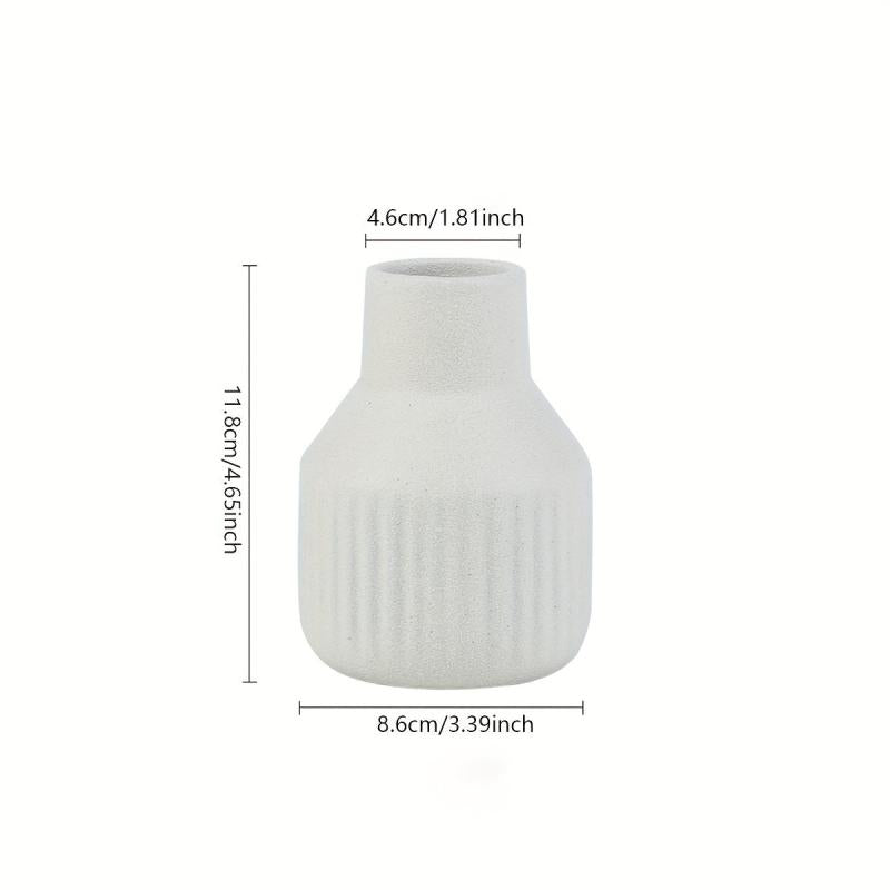 Retro Frosted Ceramic Vase Home Decor