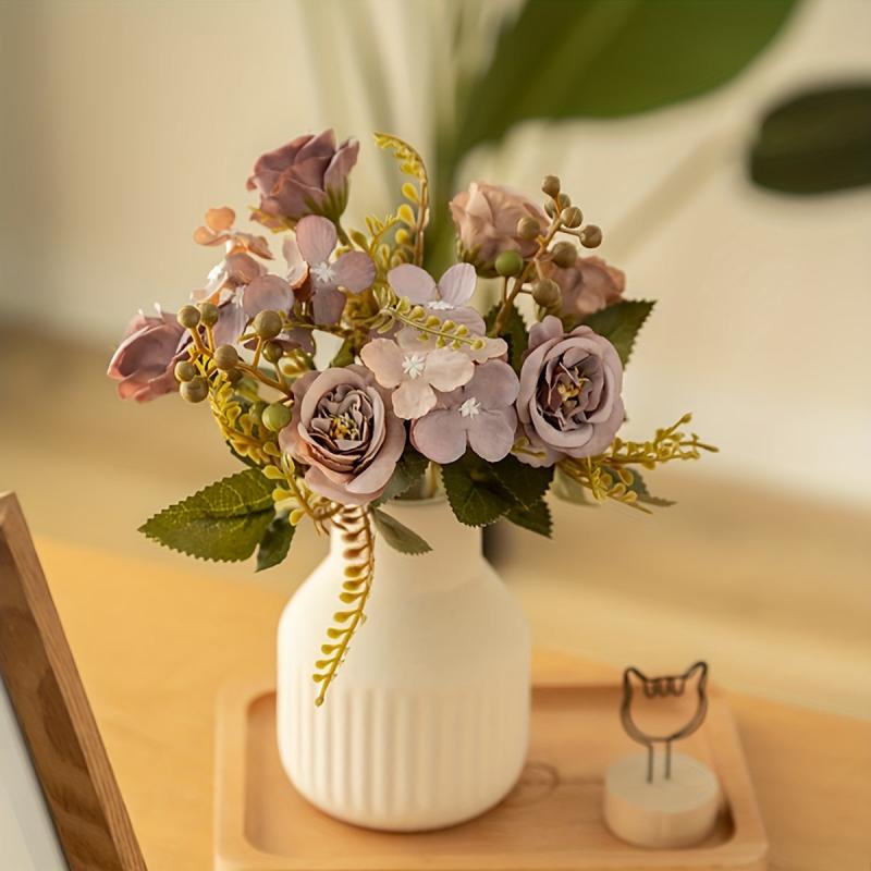 Retro Frosted Ceramic Vase Home Decor