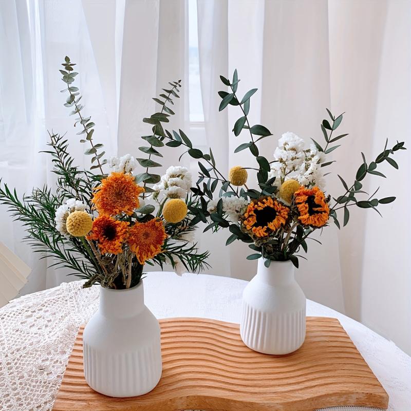 Retro Frosted Ceramic Vase Home Decor