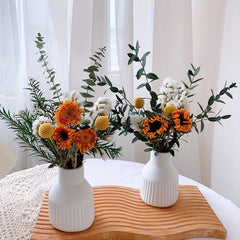 Retro Frosted Ceramic Vase Home Decor