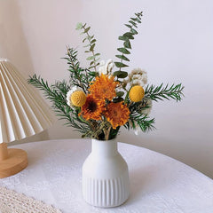 Retro Frosted Ceramic Vase Home Decor