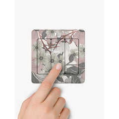 Modern Art Abstract Flower Removable Sticker for Home Decor
