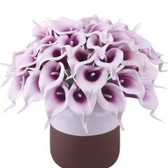 1pc Artificial Calla Lily Faux Flower Realistic Simulation Flower DIY Craft