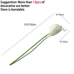 1pc Artificial Calla Lily Faux Flower Realistic Simulation Flower DIY Craft