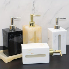 European Style Lotion Dispenser Bottle High-End Bathroom Set