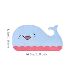 Cartoon Whale Water Scraping Board Bathroom Mirror Cleaning Scraping Mirror Wipe